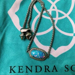 Kendra Scott blue Opal Eve bracelet